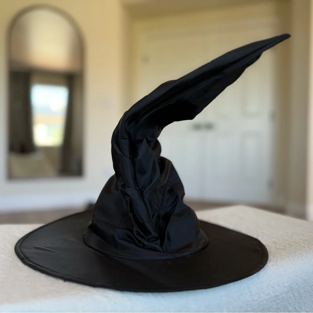 Black Witch Hat for Halloween Parties